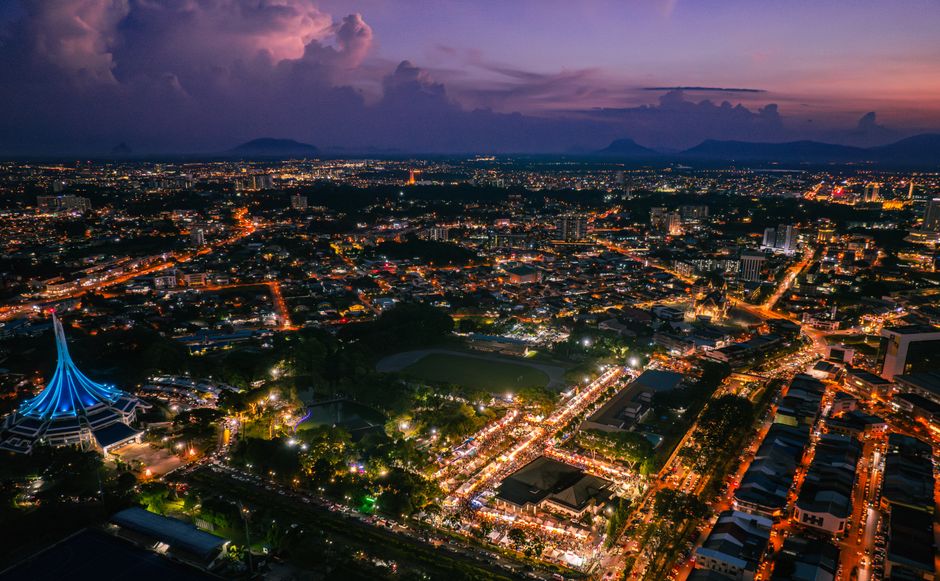 Taman Connaught Night Market travel photo