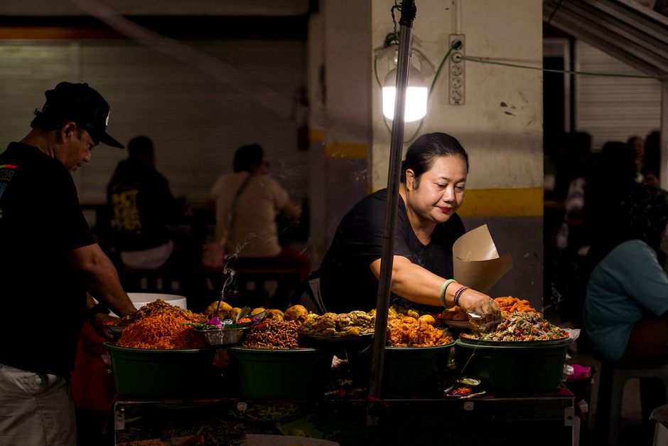 Taman Connaught Night Market travel photo